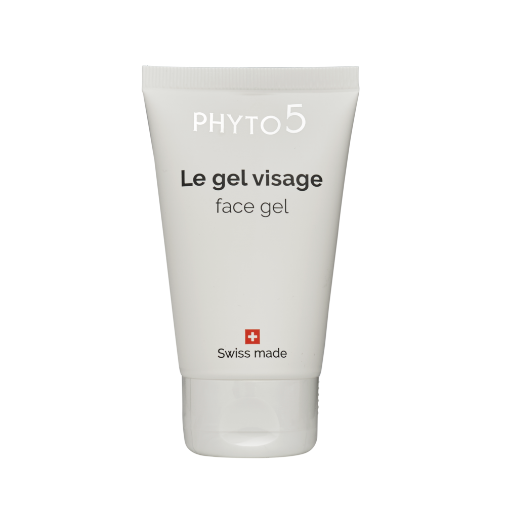 PHYTO 5 le gel visage gamme suisse gel creme visage creme legere visage gel hydratant visage peau grasse peau mixte peau seche peau deshydratee peau sensible hydrate cosmetique naturel cosmetique suisse ingredients bio laboratoire suisse soin energetique soin naturel soin holistique