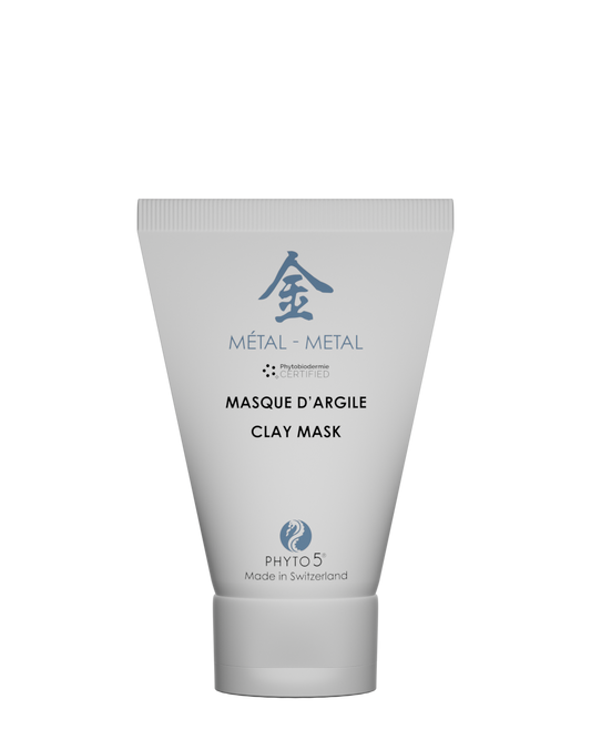 Masque d'argile Métal