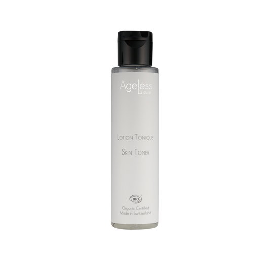 PHYTO 5 gamme Ageless La cure lotion tonique BIo lotion visage BIO peau seche peau deshydratee peau sensible anti agelotion hydratante apaisante nettoyante eau florale visage lotion biologique lotion naturelle visage cosmetique naturel cosmetique suisse ingredients bio laboratoire suisse soin energetique soin naturel soin holistique
