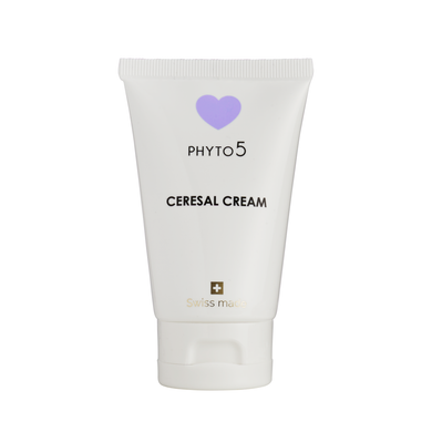 Crème de jour hydratante pour peau fragile Cérésal Eau de la marque PHYTO 5 aux actifs naturels et holistiques de la gamme 5 éléments