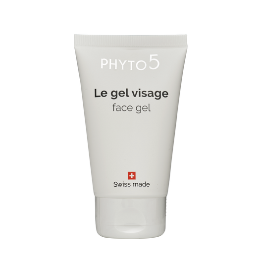 PHYTO 5 le gel visage gamme suisse gel creme visage creme legere visage gel hydratant visage peau grasse peau mixte peau seche peau deshydratee peau sensible hydrate cosmetique naturel cosmetique suisse ingredients bio laboratoire suisse soin energetique soin naturel soin holistique