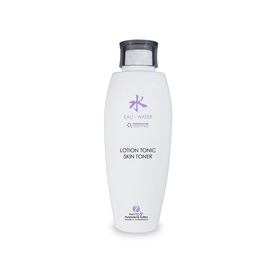 PHYTO 5 gamme des 5 elements lotion tonic eau lotion tonique visage hydratante anti-age lotion nettoyante visage peau seche peau mature peau deshydratee cosmetique naturel cosmetique suisse ingredients bio laboratoire suisse soin energetique soin naturel soin holistique