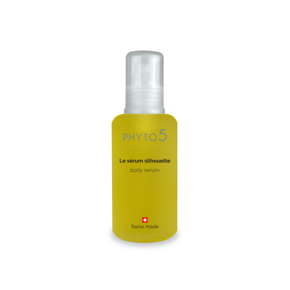 PHYTO 5 gamme suisse le serum silhouette serum corps amincissant huile de massage amincissante produit minceur efficace naturel the vert huile non grasse corps anti cellulite raffermissant cosmetique naturel cosmetique suisse ingredients bio laboratoire suisse soin energetique soin naturel soin holistique